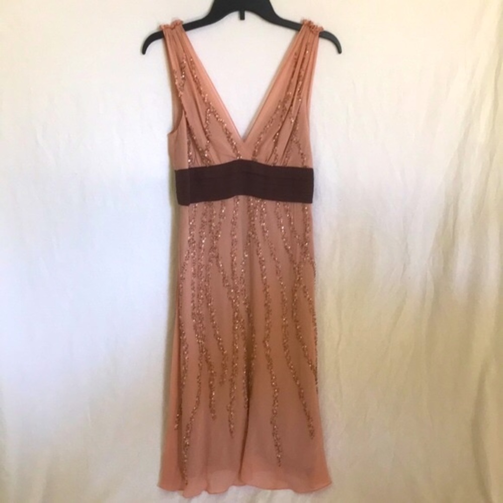 NWT BCBGMaxazria Sequined Dress